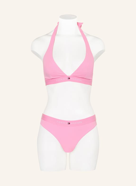 TOMMY HILFIGER Bikini-topje met halternek ROZE