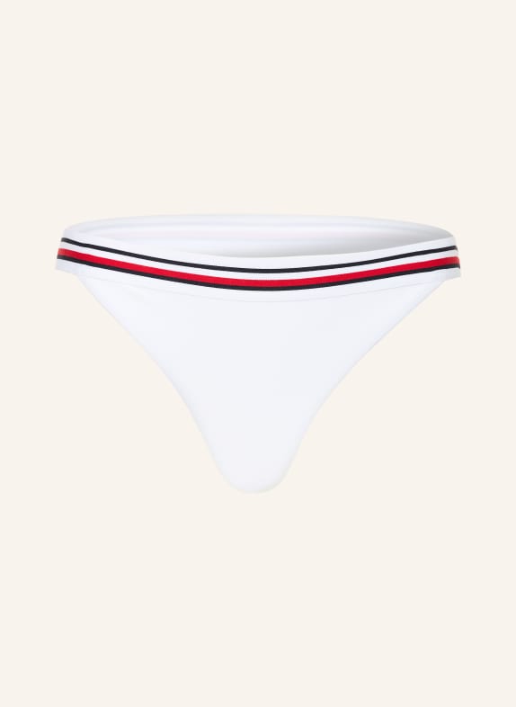 TOMMY HILFIGER Basic-Bikini-Hose WEISS / ROT / DUNKELBLAU