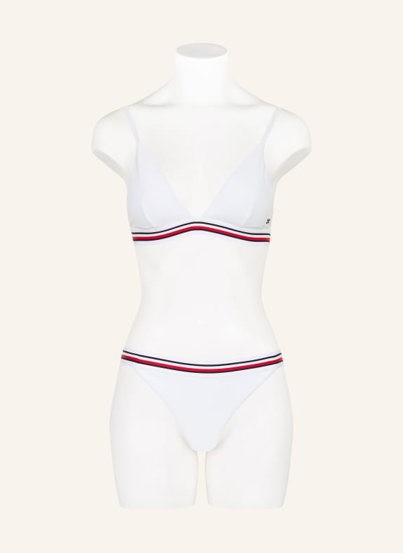 TOMMY HILFIGER Basic bikinibroekje WIT / ROOD / DONKERBLAUW