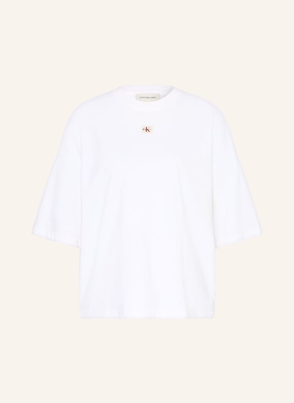 Calvin Klein Jeans Oversized-Shirt WEISS