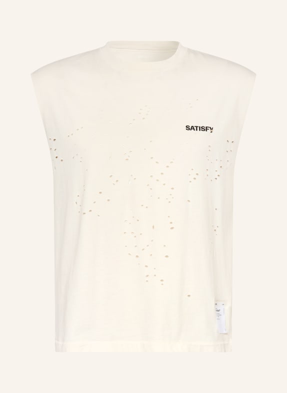 SATISFY Hardloopshirt MOTHTECH™ ECRU