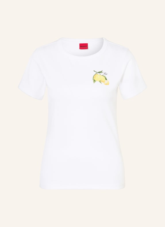 HUGO Koszulka DELORIS BIAŁY