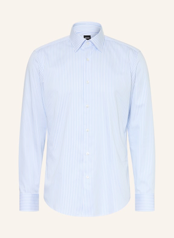 BOSS JOE Regular Fit Shirt LIGHT BLUE / WHITE