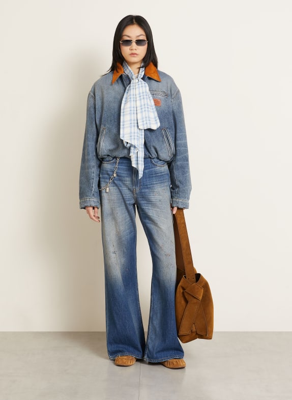 Acne Studios Jeansjack AUZ MID BLUE