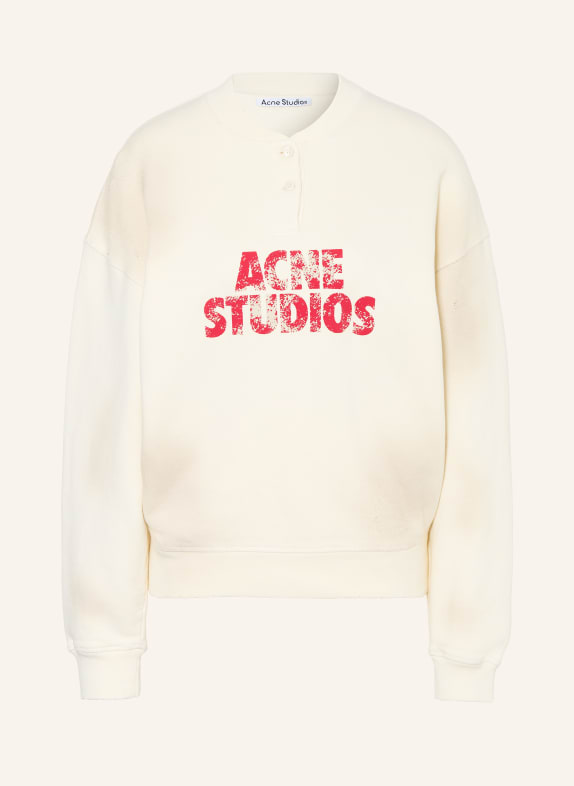 Acne Studios sweatshirt CRÈME / ROOD