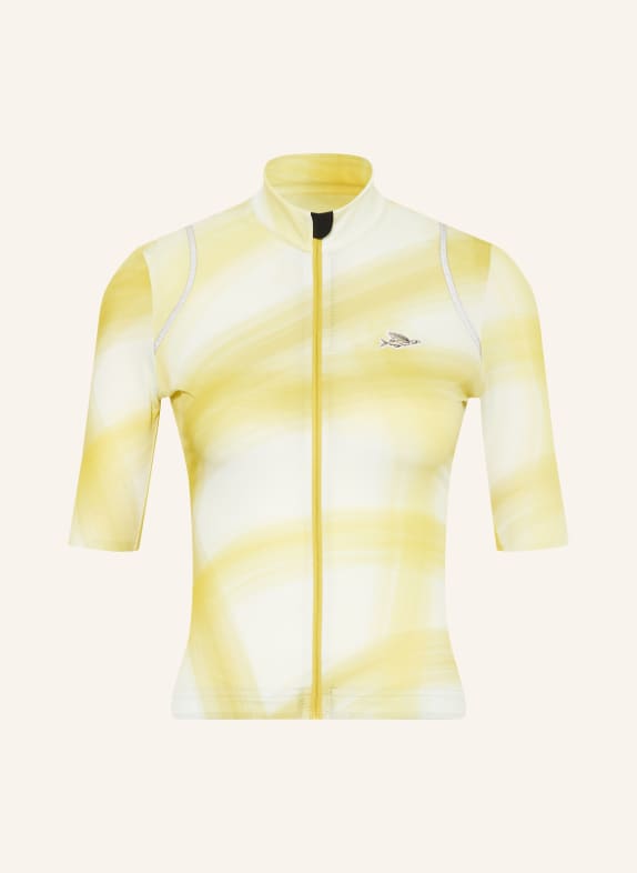 CAFÉ DU CYCLISTE Fietsshirt MONA LICHTGEEL / GEEL
