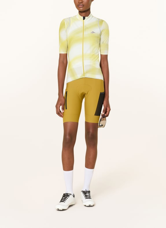 CAFÉ DU CYCLISTE Fietsshirt MONA LICHTGEEL / GEEL