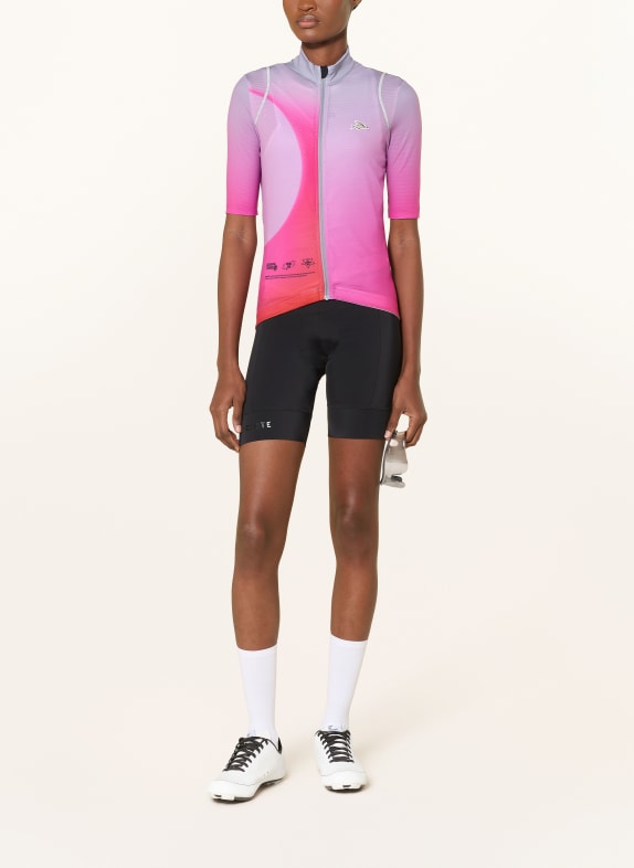 CAFÉ DU CYCLISTE Fietsshirt MONA NEONROZE / LICHTPAARS