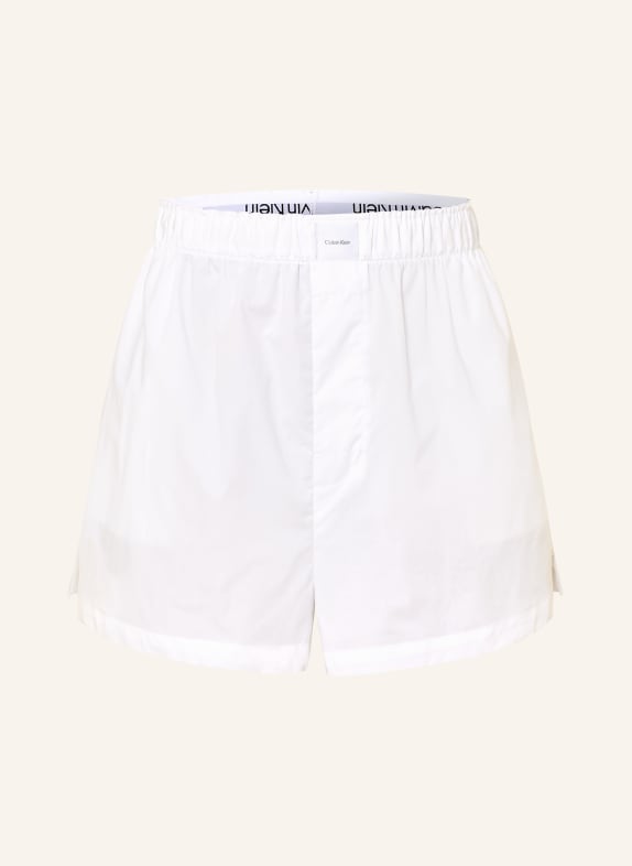 Calvin Klein short de nuit BLANC