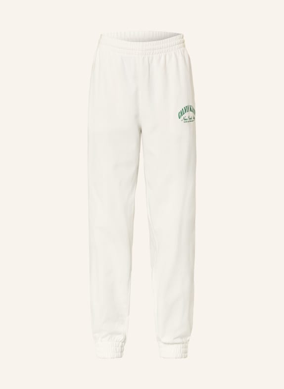 Calvin Klein Lounge-joggingbroek WIT / GROEN