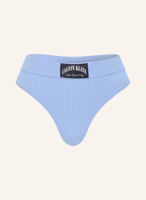 Calvin Klein String HERITAGE CLASSIC KATOEN MET STRETCH BLAUW