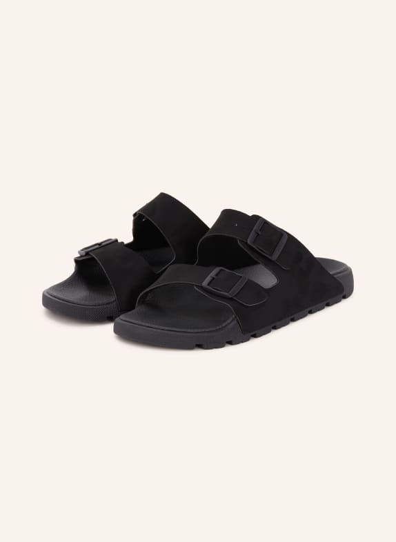 BOSS SURFLEY mules BLACK