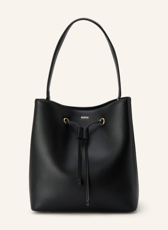 BOSS SANDY drawstring bag BLACK / GOLD