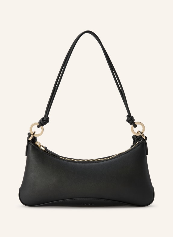 HUGO ILARY Shoulder Bag BLACK / GOLD