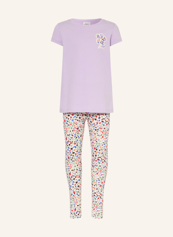 s.Oliver RED Schlafanzug HELLLILA / ROT / BLAU