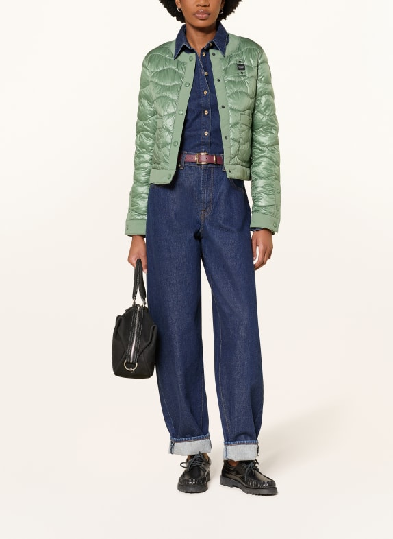 Blauer Steppjacke HADLEY GRÜN