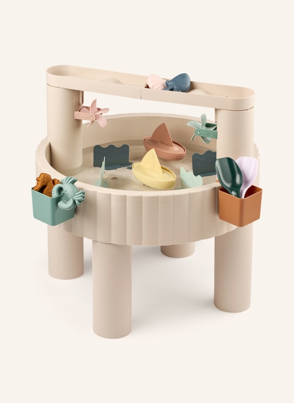 LIEWOOD Spieltisch SEPP CREME / DUNKELORANGE / PETROL