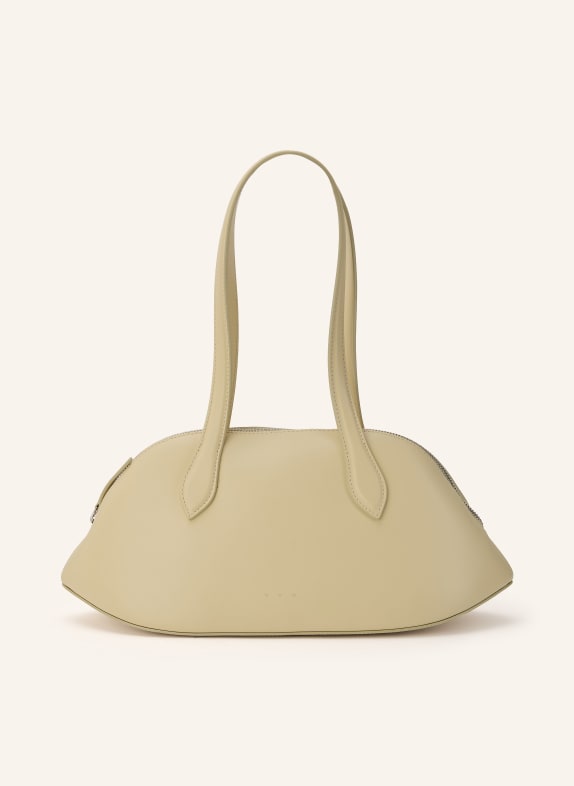 AESTHER EKME Schoudertas COSMO MEDIUM LICHTGEEL / ZILVER