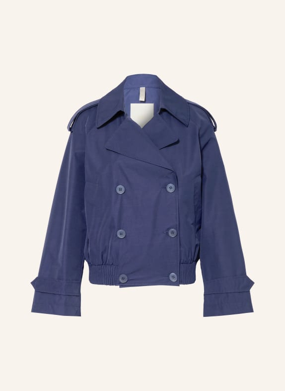 DUNO Trench-Jacke BAMI DUNKELBLAU