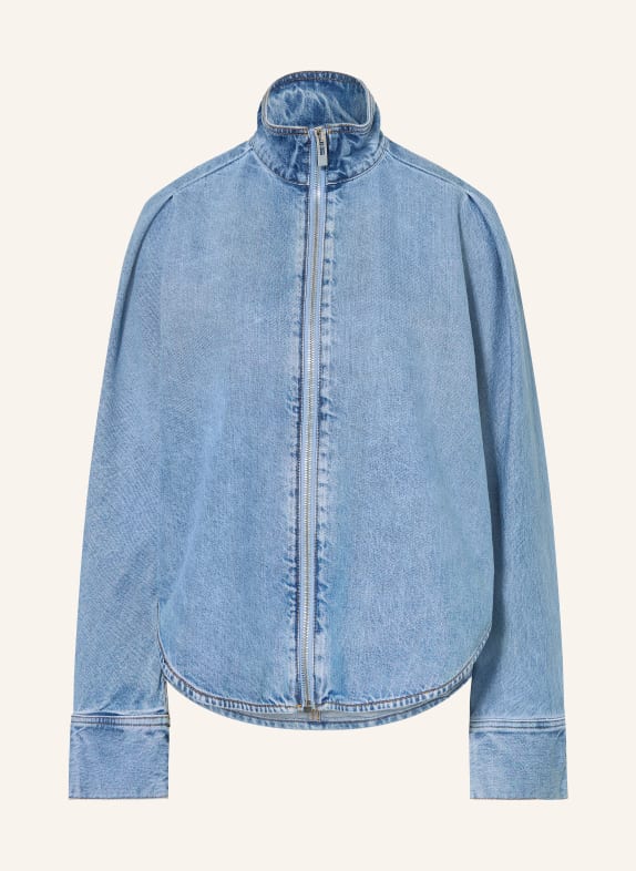 ALAÏA denim jacket A21 CLOUDY BLUE