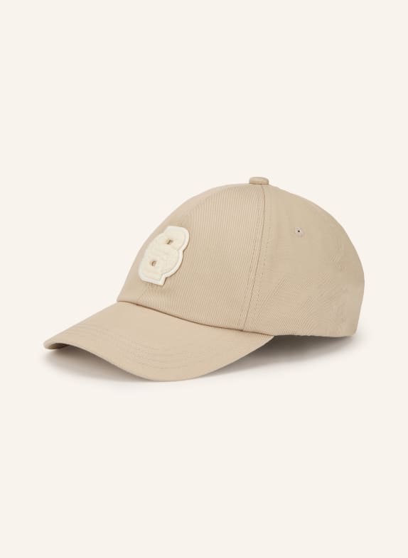 BOSS Cap ARI BEIGE / HELLBRAUN