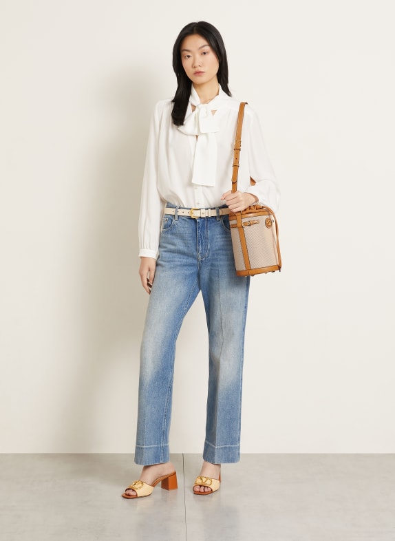 VALENTINO GARAVANI Beuteltasche ANTIBES CAMEL / GOLD / BEIGE