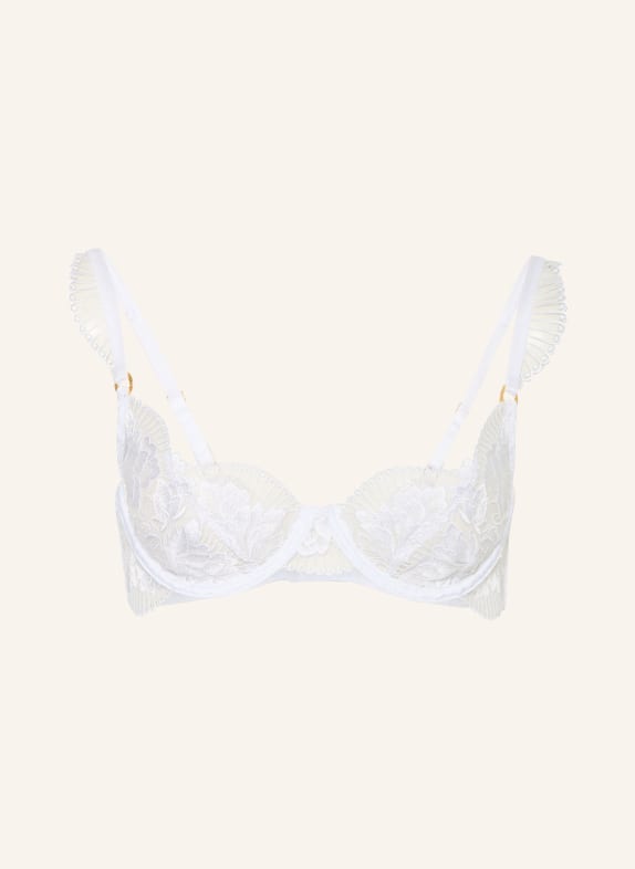 BLUEBELLA Biustonosz z fiszbinami GABRIELLA BIAŁY