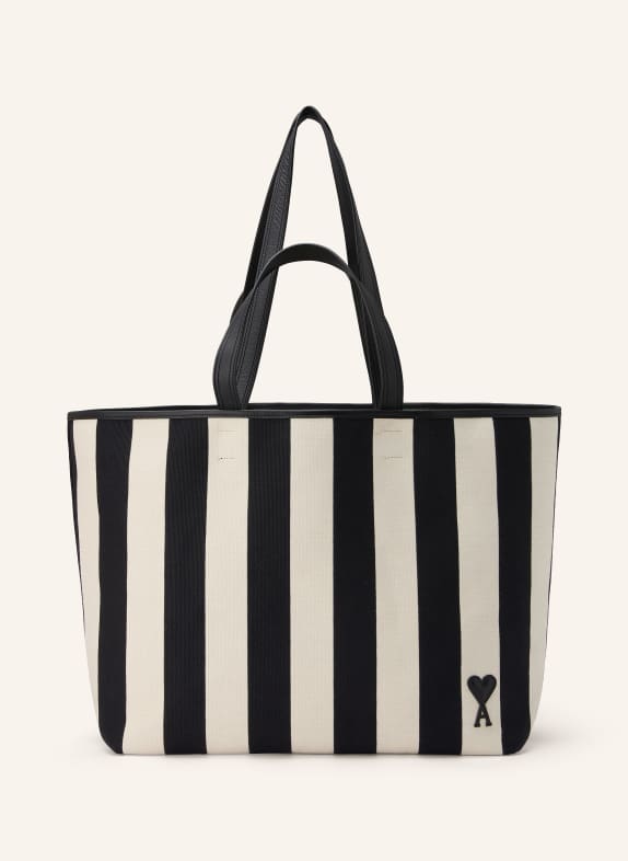 AMI PARIS Shopper AMI DE COEUR SCHWARZ / WEISS