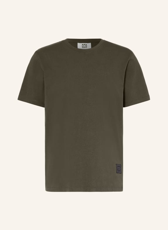 66°NORTH T-shirt NORDURGATA DONKERGROEN