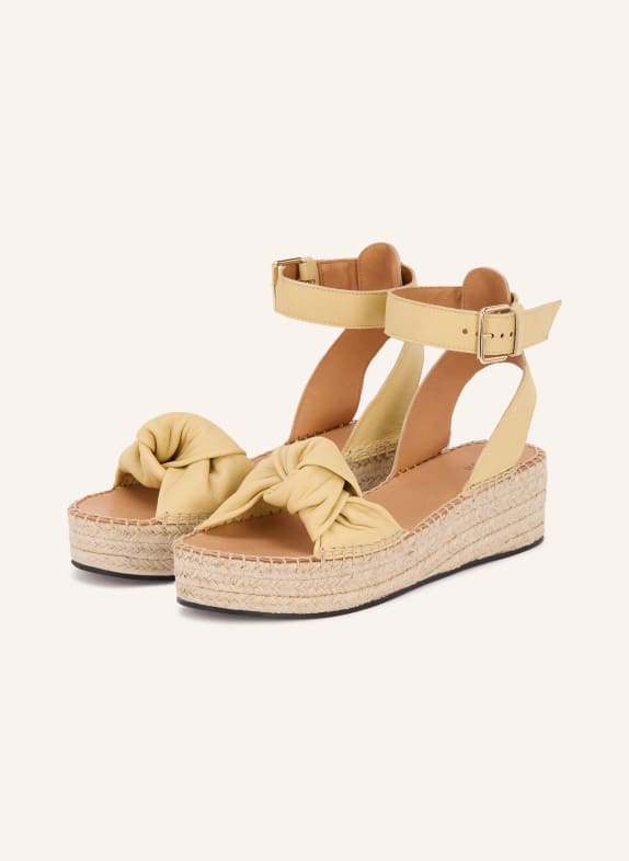 ODISSì BELLA Wedges CREAM