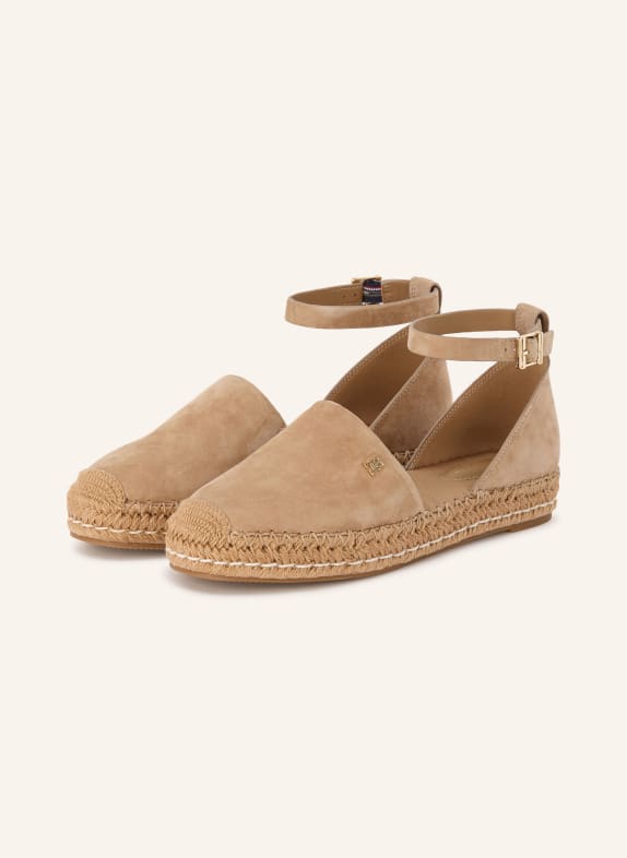 TOMMY HILFIGER Espadrilles CAMEL
