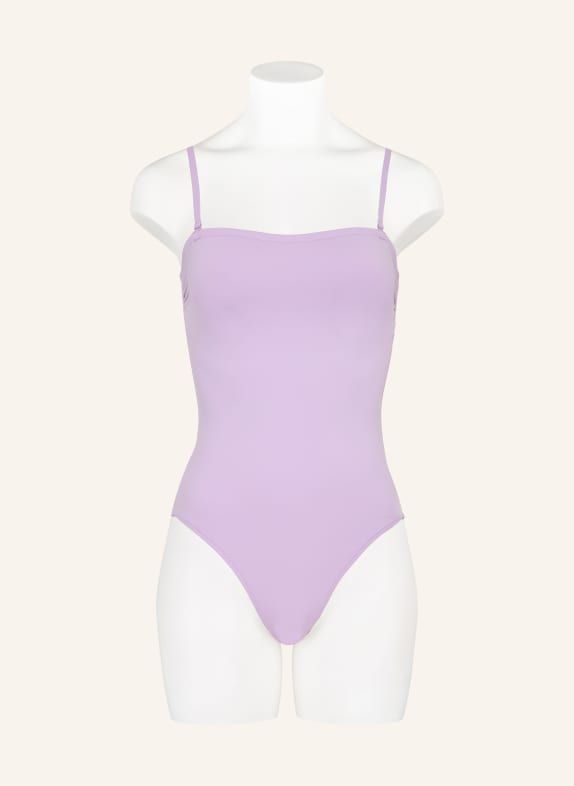 VILEBREQUIN Bandeau-badpak SOLID FACETTE LICHTPAARS