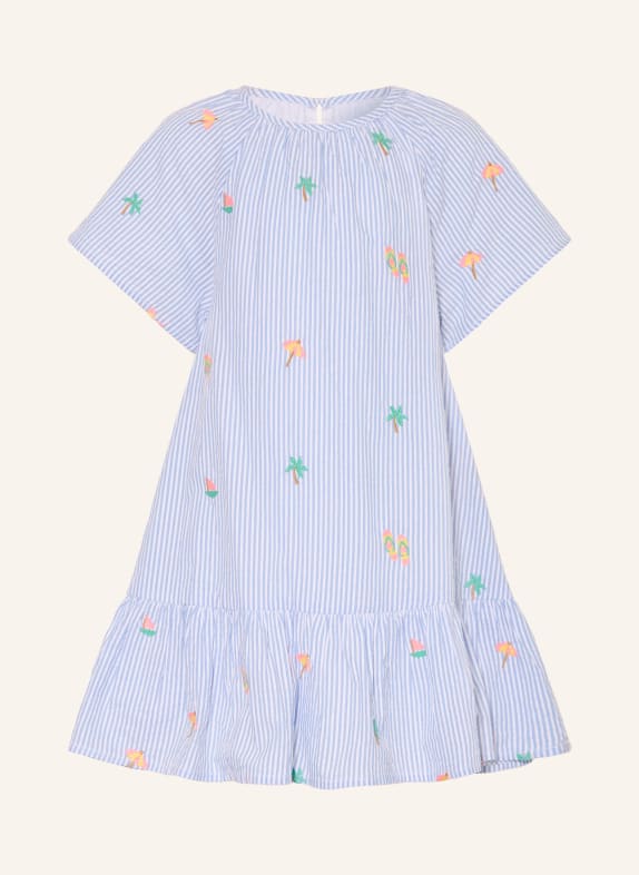 DANAMADE Kleid WEISS / HELLBLAU