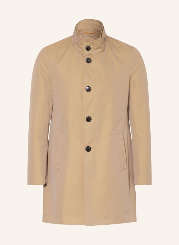 STROKESMAN'S Manteau FOREMAN avec cache amovible BEIGE