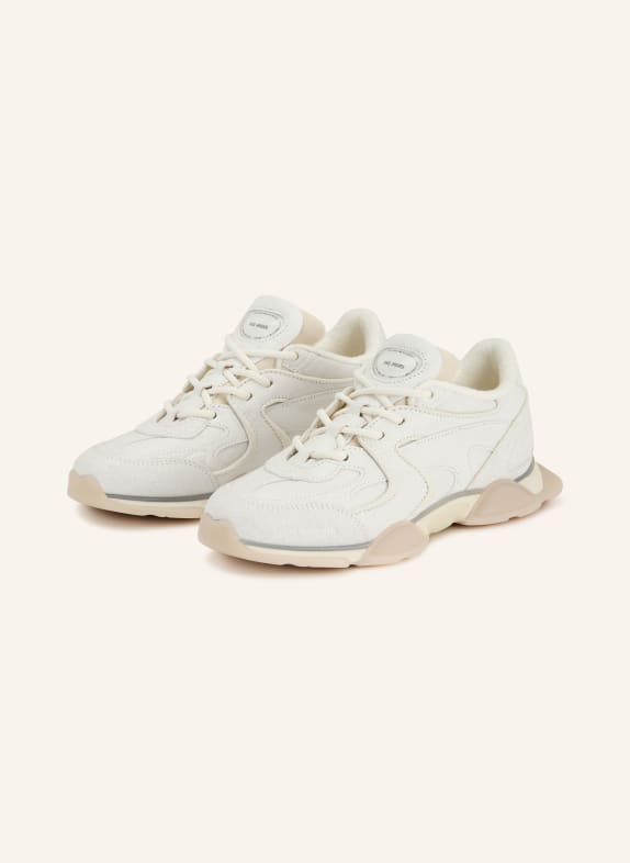 AXEL ARIGATO Sneaker ERIS CRACKLED WIT / LICHTGRIJS