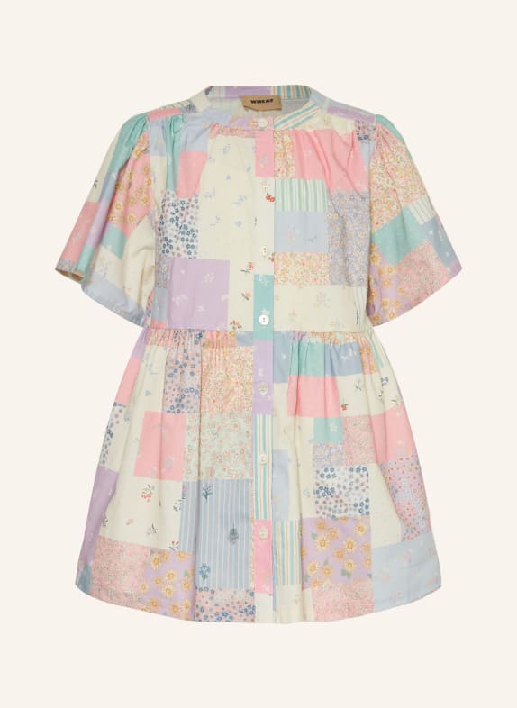 WHEAT Jerseykleid ANNABELL LILA / ROSA / CREME