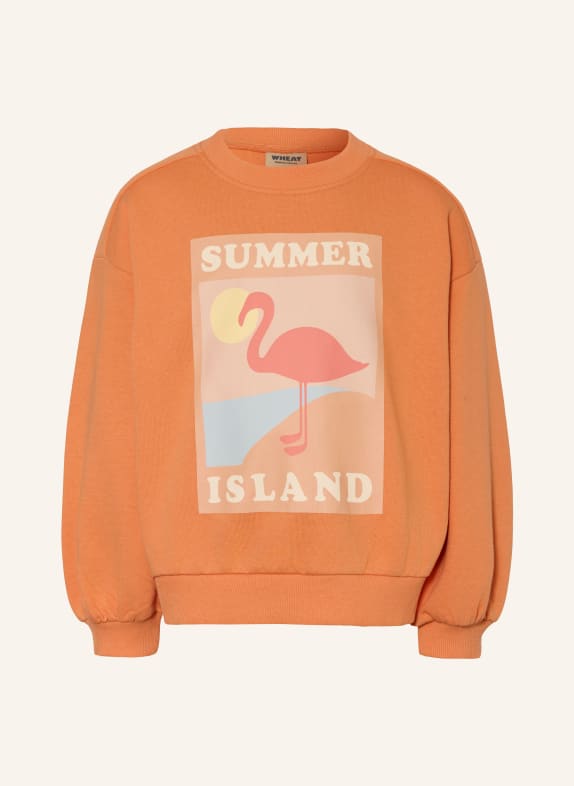 WHEAT ELIZA Sweatshirt ORANGE / LIGHT YELLOW / LIGHT BLUE