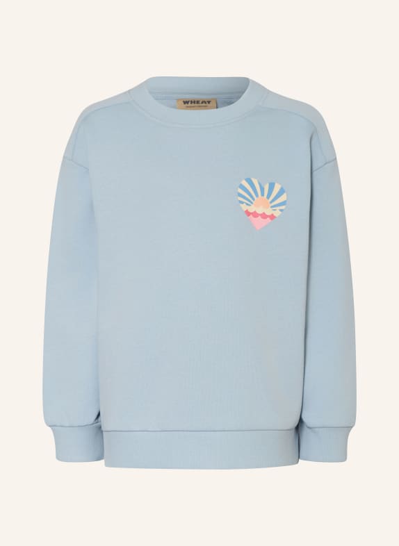 WHEAT ELLIS Sweatshirt LIGHT BLUE / PINK / CREAM