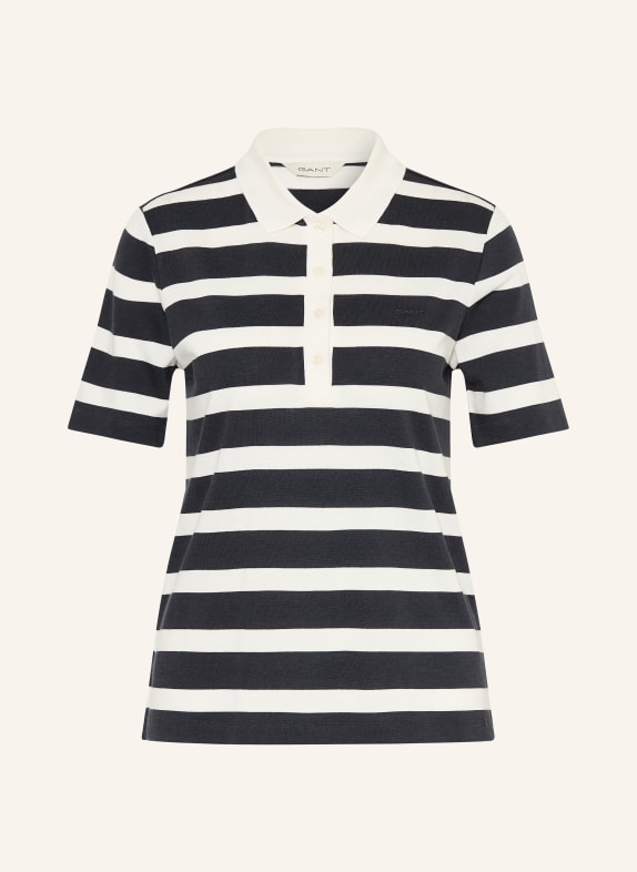 GANT Jersey-Poloshirt DUNKELBLAU / WEISS