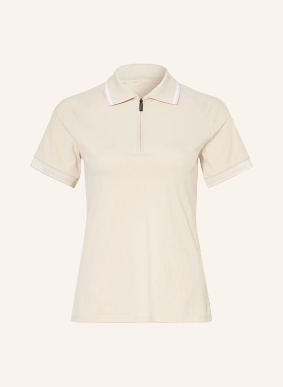 RÖHNISCH Funktions-Poloshirt BEIGE