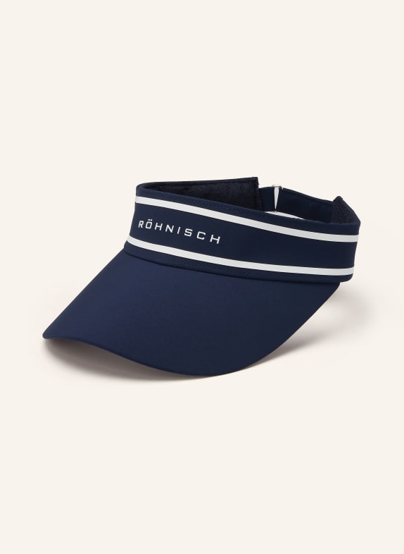 RÖHNISCH Visor-Cap TOUR DUNKELBLAU / WEISS