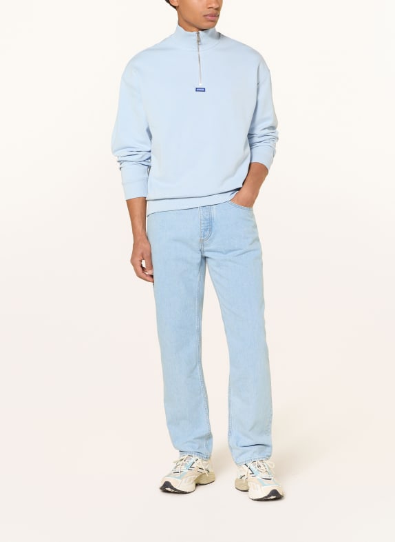 HUGO Dżinsy JONAH o prostym kroju 455 LIGHT/PASTEL BLUE