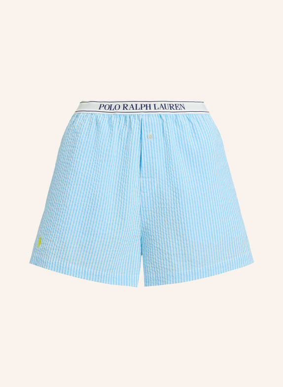 POLO RALPH LAUREN short de nuit BLEU CLAIR / BLEU FONCÉ / BLANC