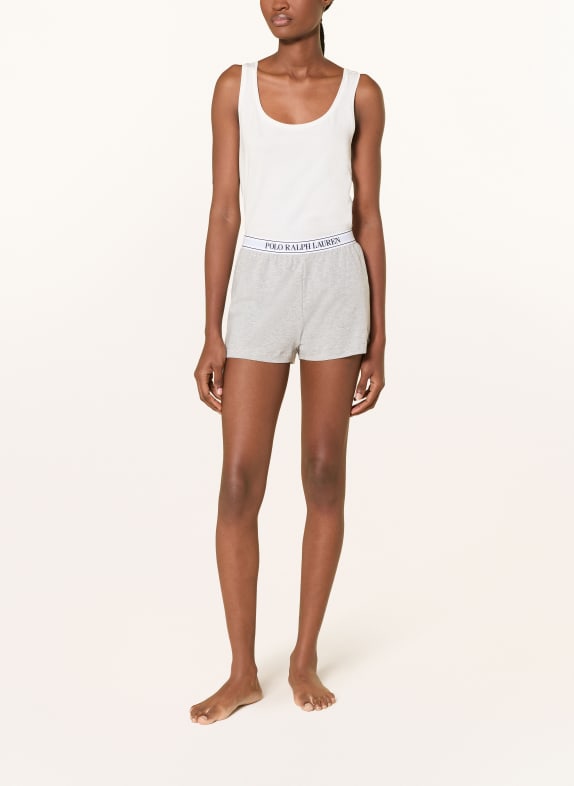POLO RALPH LAUREN Slaapbroekje LICHTGRIJS / DONKERBLAUW / WIT