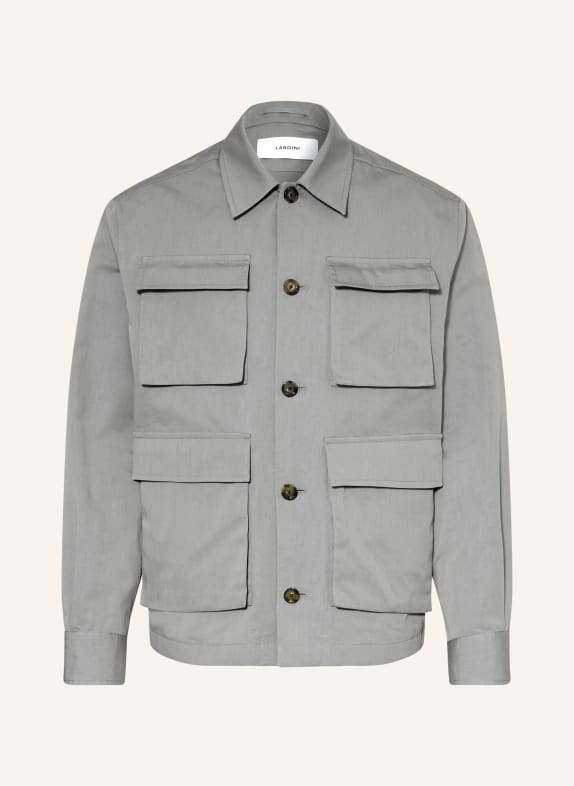 LARDINI Přeplášť ŠEDÁ