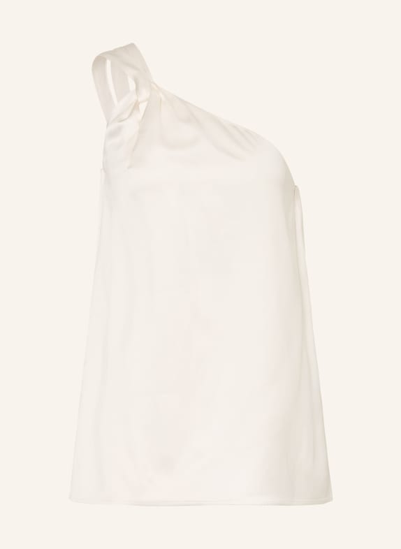 BOSS Top asymétrique BANTEA en satin CRÈME