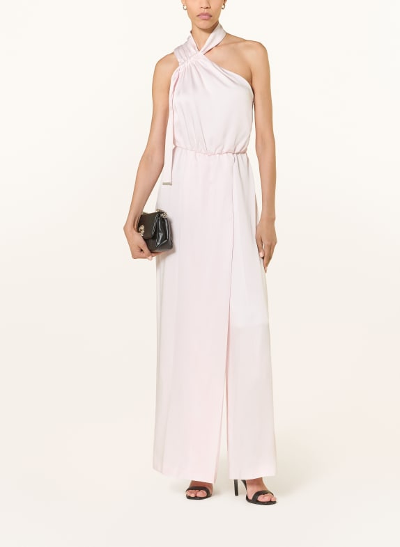 BOSS Jumpsuit DESCARLA aus Satin HELLROSA