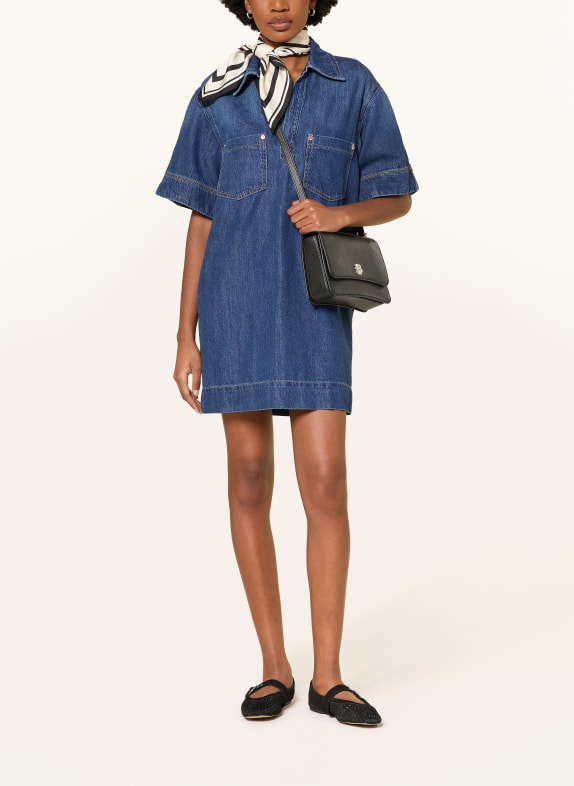BOSS Jeanskleid DUNKELBLAU