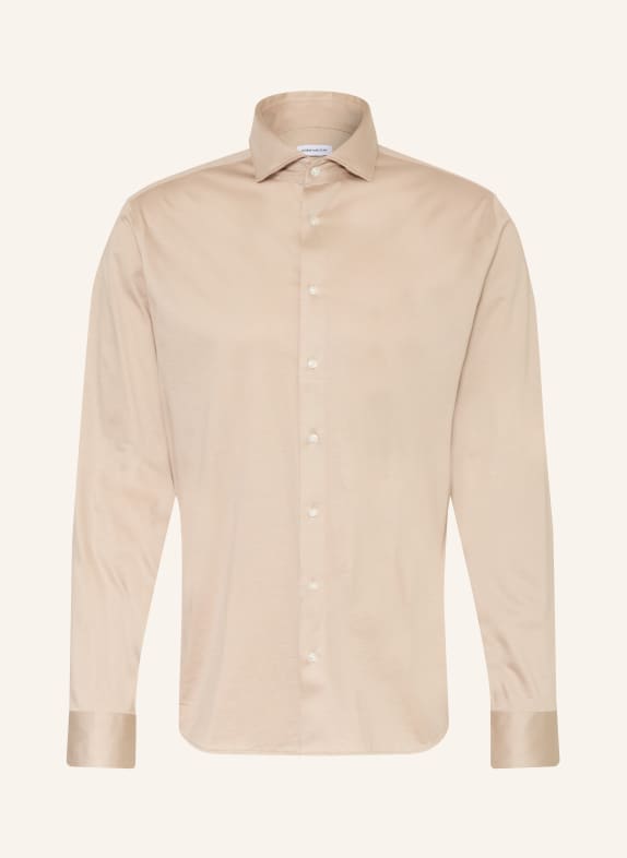 seidensticker Jerseyhemd Shaped Fit BEIGE