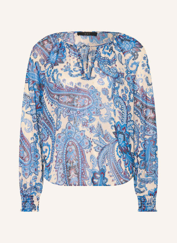 oui blouse LICHTBLAUW